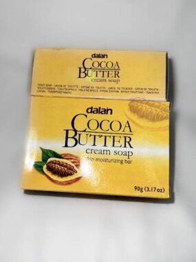 Dalan Cocoa Butter Cream Soap 90g | Moisturizing Bar | Soft & Smooth Skin